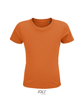 Παιδικό οργανικό t-shirt - Crusader kids 03580 πορτοκαλί